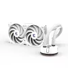 Zalman Reserator5 Z24 ARGB wit CPU-vloeistofkoeler 240-mm-radiator 2 x 120 mm ventilator