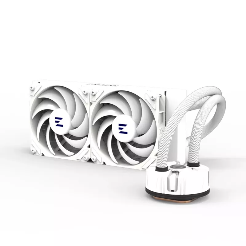 Zalman Reserator5 Z24 ARGB wit CPU-vloeistofkoeler 240-mm-radiator 2 x 120 mm ventilator