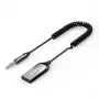 Audio-ontvanger UGREEN CM309 Bluetooth 5.0 USB met 3,5 mm AUX-jack, zwart, 20–20000 Hz