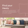 Beurer HK 77 Heaty blush-rose lavendel fluweelbekleding (20074)