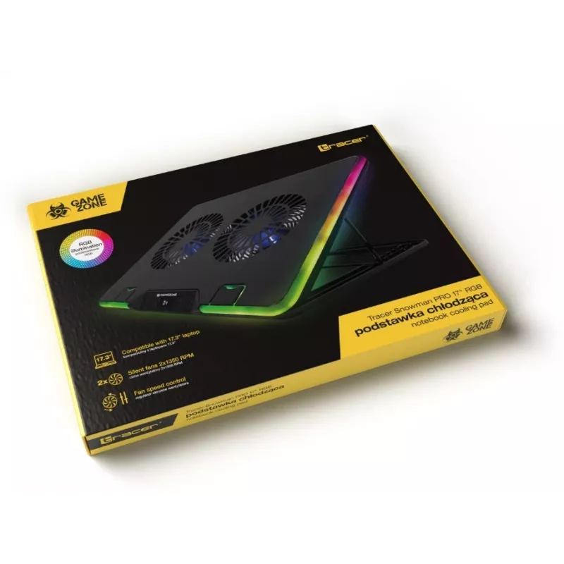 Koelstation Gamezone Snowman Pro 17 inch RGB