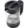 Jata HA702 waterkoker, 1,2 l, 1500 W, borosilicaatglas, snoerloos, zwart