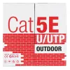 Alantec KIU5OUTS305Q netwerkkabel zwart 305 m Cat5e U/UTP (UTP) (KIU5OUTS305Q)