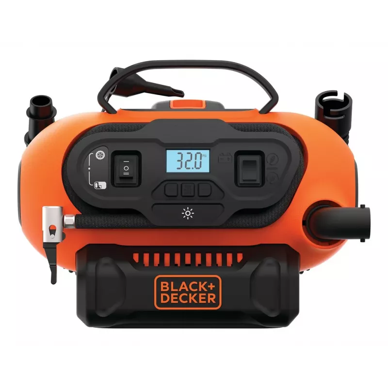 Black & Decker BDCINF18N-QS luchtcompressor 160 l/min AC/aansteker