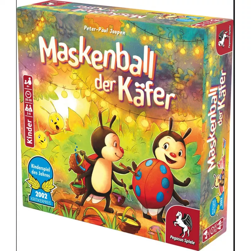 Maskenball der Beetle, bordspel kinderspel van het jaar 2002
