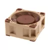 Noctua NF-A4x20 FLX behuizingsventilator, 40x20 mm, 12 V, 3-pins, 3700–5000 rpm, 9,4 m³/h, SSO2-lager, beige/bruin