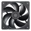 Koelventilator SILVERSTONE SST-SF140B 140 mm zwart axiale PC-behuizingsventilator