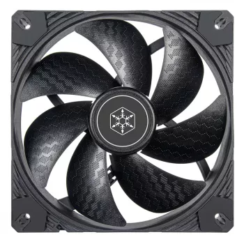 Koelventilator SILVERSTONE SST-SF140B 140 mm zwart axiale PC-behuizingsventilator