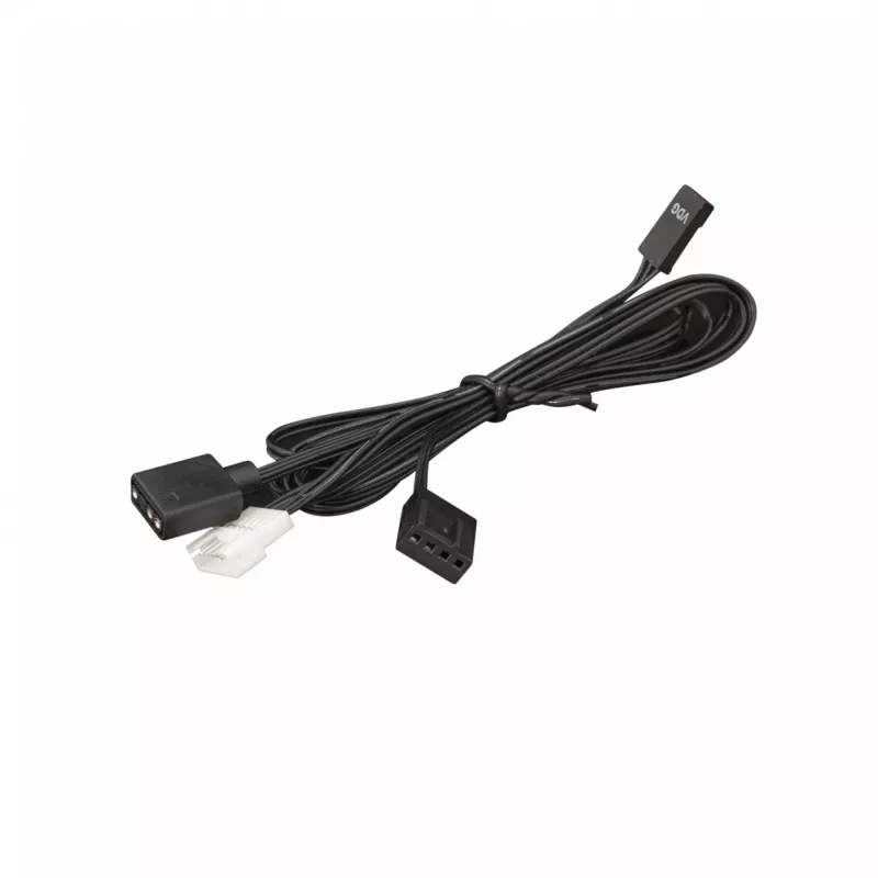 Fan White Shark Pulsar computercaseventilator 12 cm zwart