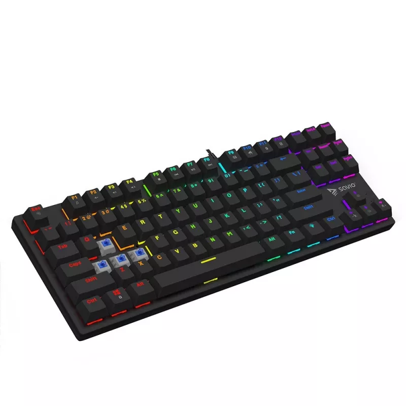 Mechanisch toetsenbord RGB Tempest X2 Outemu Blue Savio Savgk-tempest X2 Bl