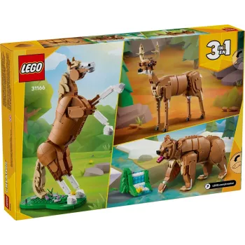 Bouwspeelgoed LEGO Creator 3-in-1 Prachtig Ros 31166 – 685 onderdelen, vanaf 9 jaar, modelformaat 80×240×230 mm