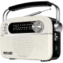 Luidspreker SVEN SRP-505, wit (3W, Bluetooth, FM/AM/SW, USB, microSD, AUX, accu)