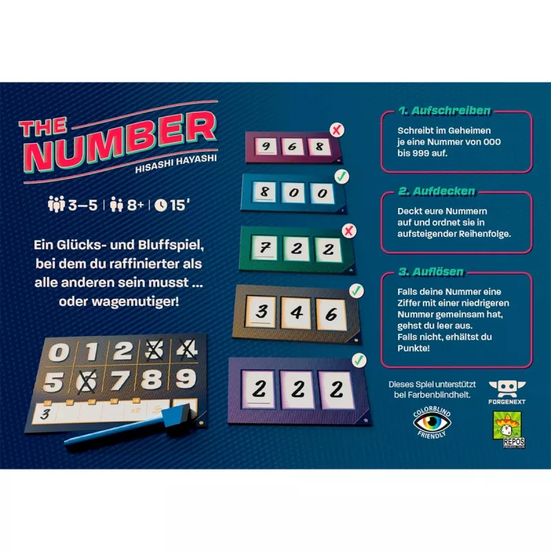The Number familiespel