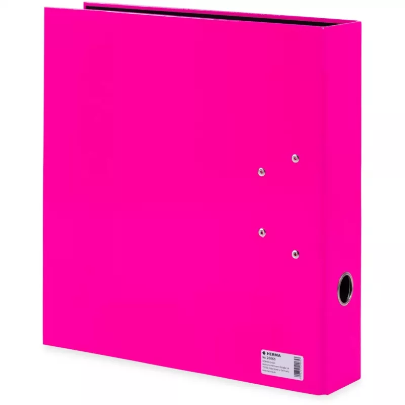Ringband HERMA 20065 A4 roze rondring 70 mm