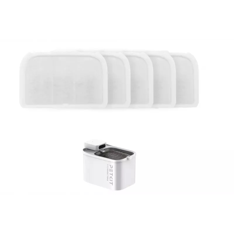 Petkit vervangend filterset 5 stuks voor Eversweet Max, accessoire voor drinkfontein