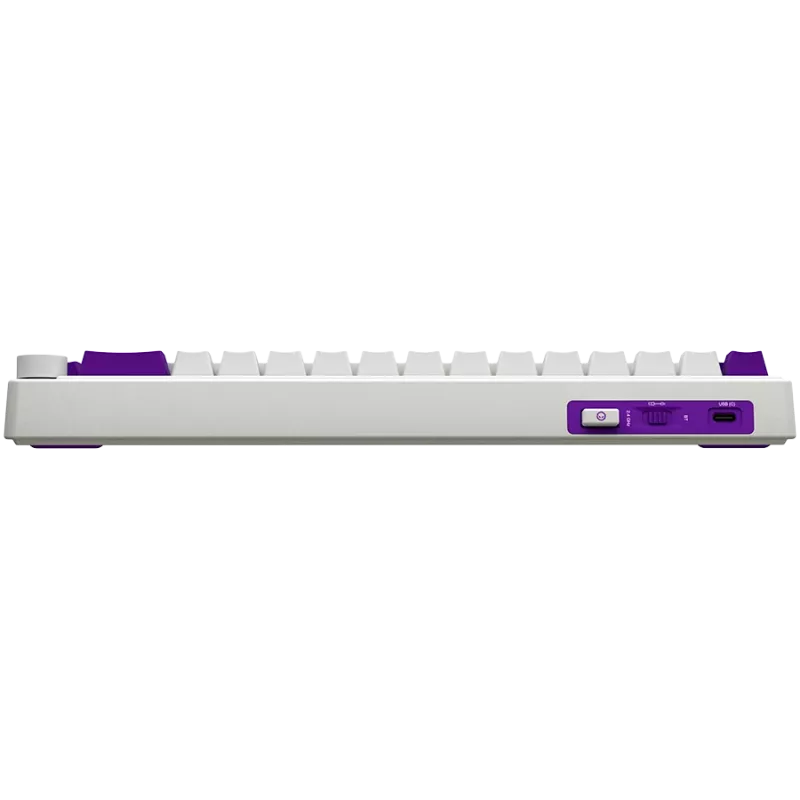 LORGAR KBP70MW, draadloos 65% mechanisch gaming-toetsenbord Pro, wit, EN-layout