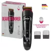 Beurer baard- en stoppeltrimmer MN4 oplaadbaar precisie snijden