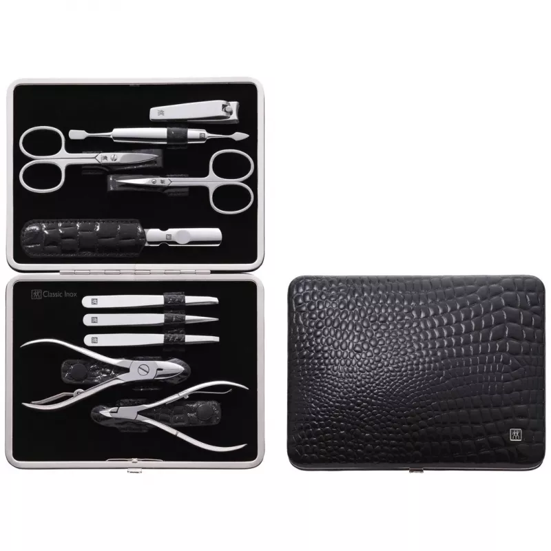 Manicure-pedicureset ZWILLING 97509-004-0 roestvrij staal zwart