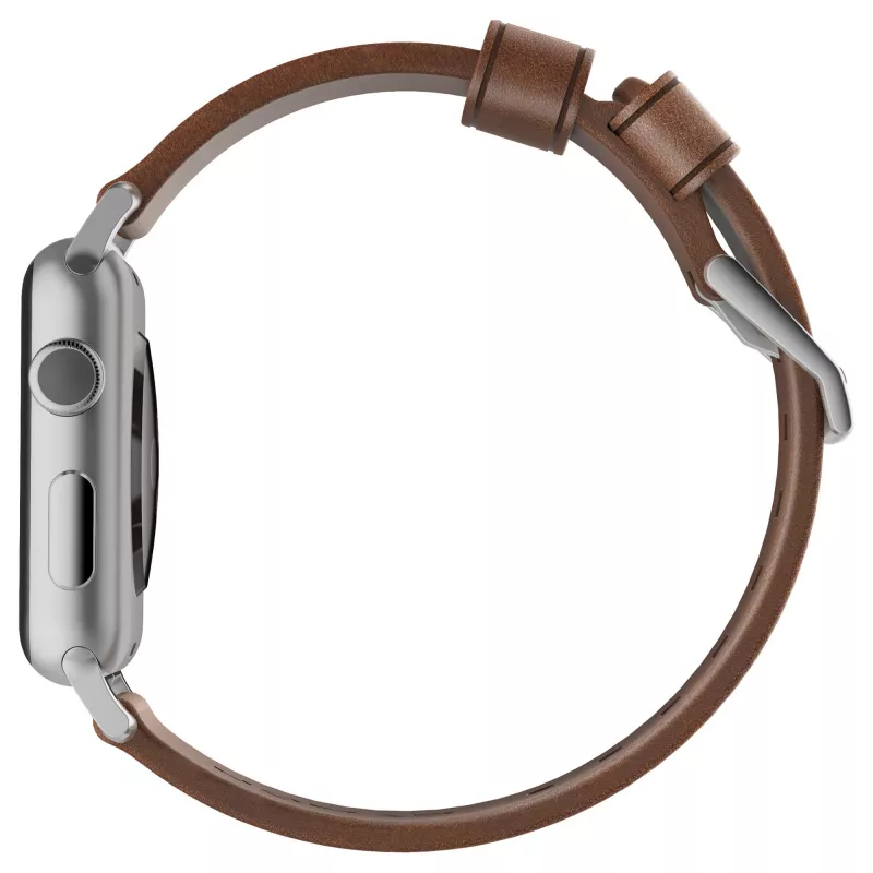 Band Nomad NM1A4RSM00 voor smartwatch – bruin leer