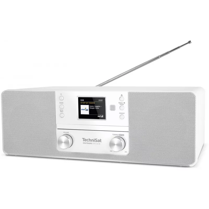 TechniSat DigitRadio 370 CD IR DAB-radio cd-/mp3-speler digitale speler radio internetradio Bluetooth-audioreceiver 10 watt