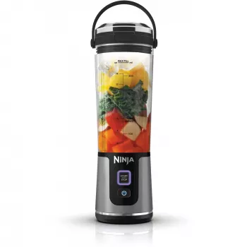 Sportmixer Ninja BC151EUBK — 0,53-L-beker, 14,4 W, accu, Ice-Crush, zwart