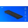 Savio KB-01 toetsenbord home/office USB QWERTY US Engels zwart