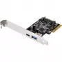 SilverStone ECU03 - USB-adapter - PCIe 2.0 x2 Low Profile - USB-C 3.1 x 1 + USB-C x 1 (SST-ECU03)