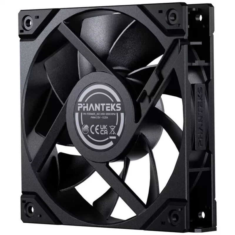 Ventilator PHANTEKS M25G2-120 120mm PWM zwart