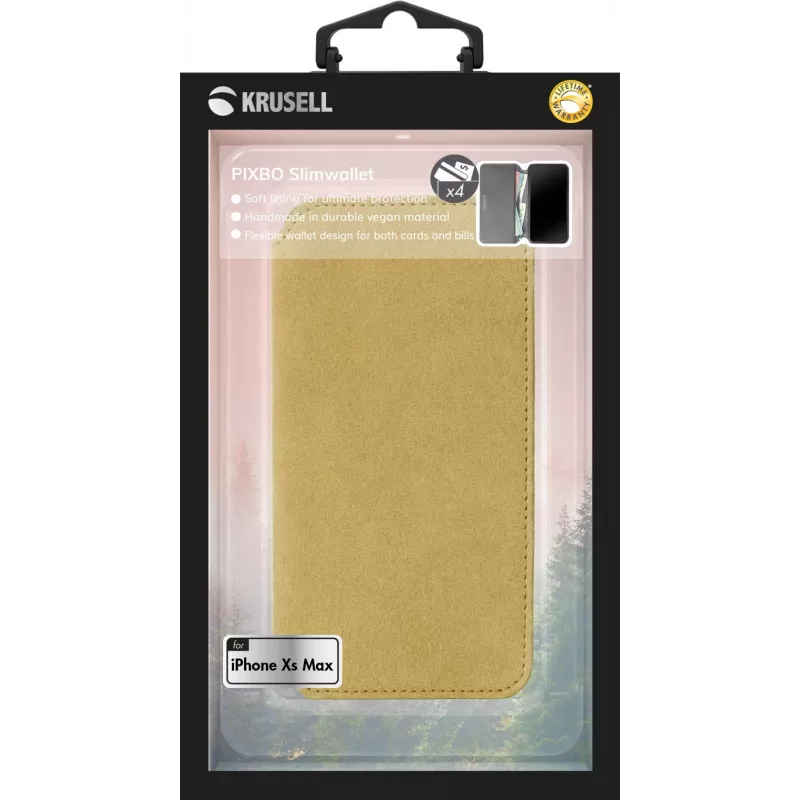 Folio hoesje Krusell Broby 4 Card SlimWallet iPhone XS Max