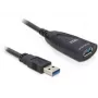USB-kabel DeLOCK 83089 USB 3.0 5m zwart