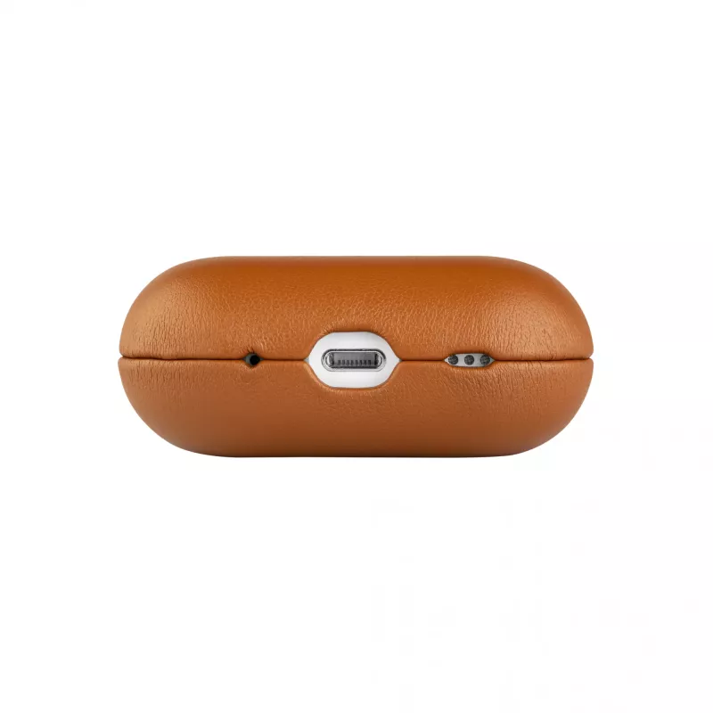 Fixed | earbuds case met MagSafe-ondersteuning | Apple AirPods Pro 2/Pro 2 (USB-C) | bruin | leer