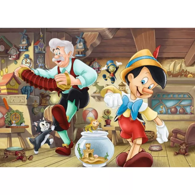 Puzzel Disney Collector's Edition - Pinocchio (1000 stukjes)