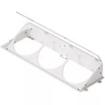 Haakse onderste ventilatorhouder HAVN HS 420 wit — behuizingsventilator montagehouder voor onderste behuizingsinstallatie