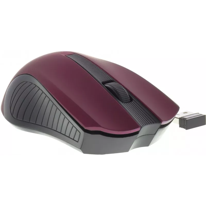 2,4 GHz optische symmetrische draadloze muis, 3 knoppen, paars
