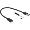 SSD-behuizing DELOCK 42594 zwart zilver M.2