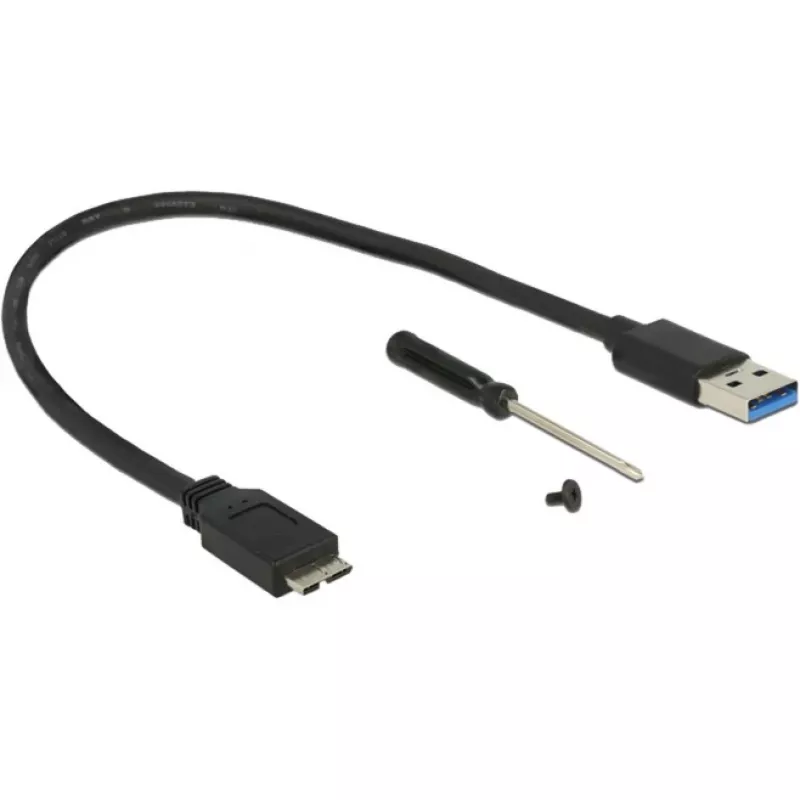 SSD-behuizing DELOCK 42594 zwart zilver M.2