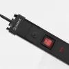 Overspanningsbeveiliging Hawk HWPS503BK 3m stekkerdoos met 3 m kabel