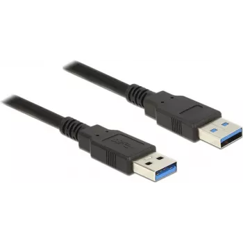 USB-kabel DeLOCK 85063 USB 3.2 Gen 1 3 m zwart