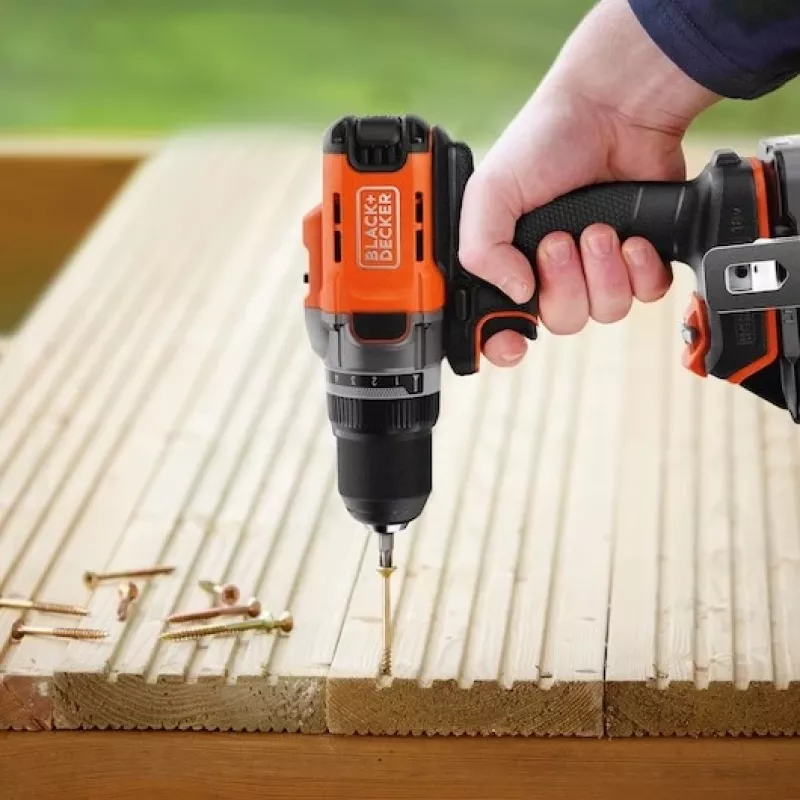 Accuschroefmachine Black & Decker BCD382XN 18V — compacte 18 V boormachine (zonder batterij)