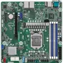 ASRock Rack E3C252D4U moederbord, Intel C252, LGA 1200, micro ATX, USB 3.2 Gen 1, 2x Gigabit LAN, ingebouwde graphics