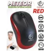 Draadloze optische muis Rebeltec METEOR rood RBLMYS00049 USB