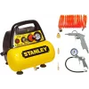 OLIEVRIJE compressor 6L+perslucht-kit Stanley