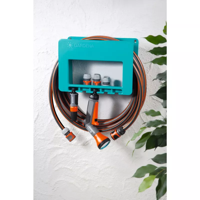 Gardena 00238-20 System Hose Boy wandhouder voor slang, blauw