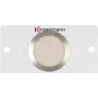 Kindermann 7444000441 RVS-stopcontact (7444000441)