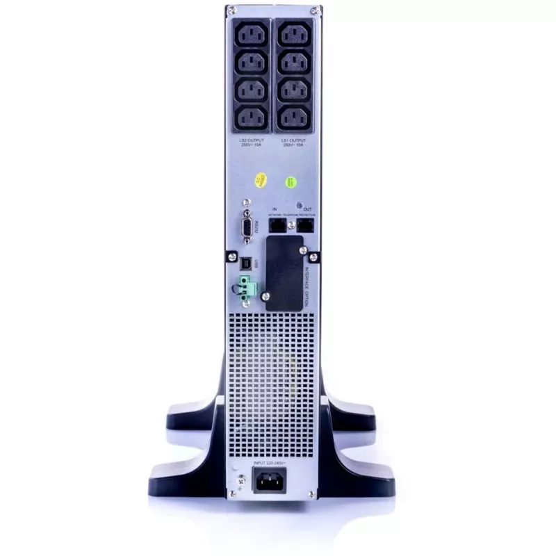 UPS 1500VA line-interactief USB/RS232 LCD-display 48,30cm (19)/tower - (offline-) UPS - 28 min. (All915019RT)
