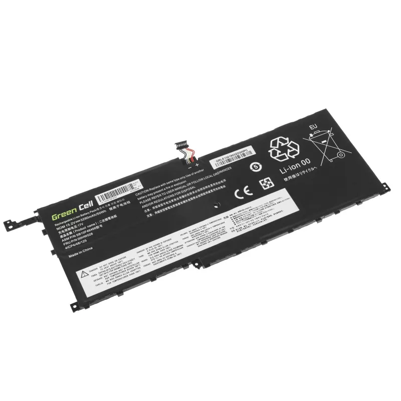 Accu Green Cell LE130 voor Lenovo ThinkPad X1 Carbon 4th Gen
