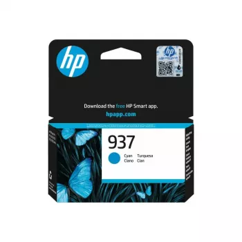HP 937 Cyaan originele inktcartridge, cyaan, 1 st., 800 pagina's
