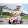 Bobby-Car-Classic Flower, loopauto roze/lichtgroen