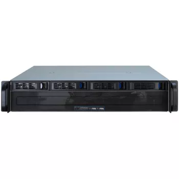 Inter-Tech IPC 2U-2404S - rack - inbouwbaar - 2U - micro ATX