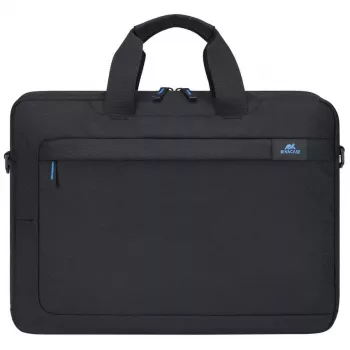 Aktetas Rivacase 8036 40,6 cm 16 inch zwart draagbeugel schouderband